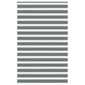 Vidaxl zebra rolgordijn 145x230 cm stofbreedte 140,9 cm donkergrijs