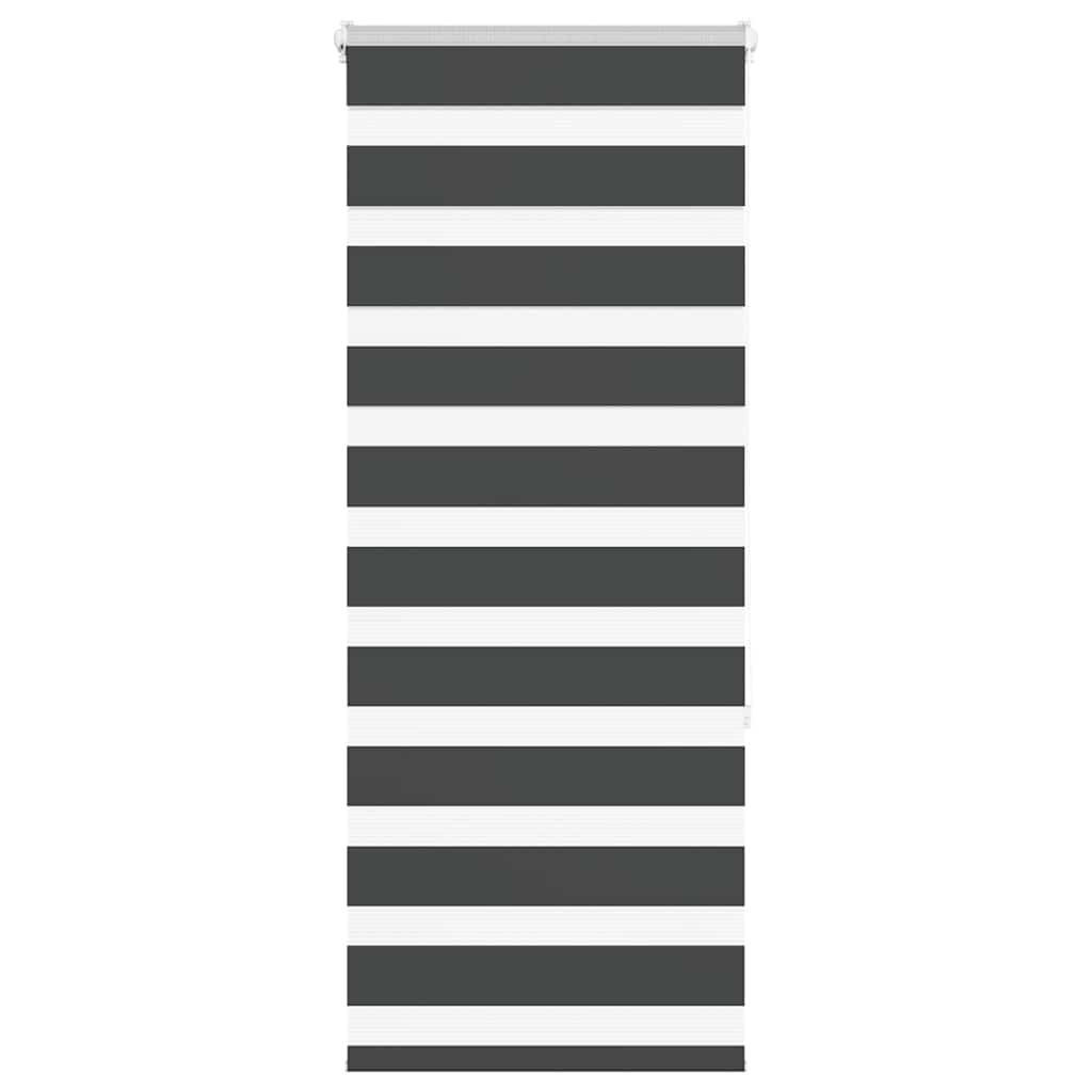 VidaXL Zebra-Rollo 60 x 150 cm, Stoffbreite schwarz 55,9 cm