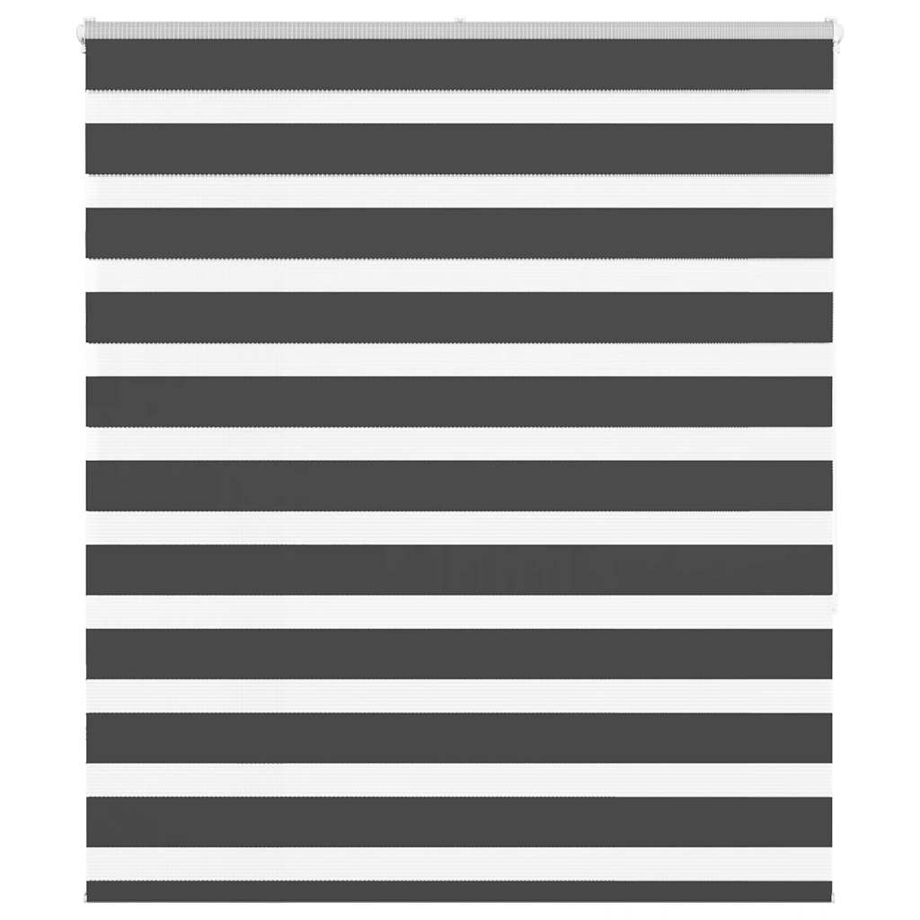 VidaXL Zebra-Rollo 105 x 150 cm, Stoffbreite 100,9 cm, schwarz