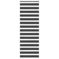 Vidaxl zebra rolgordijn 70x200 cm stofbreedte 65,9 cm zwart