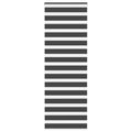 Vidaxl zebra rolgordijn 90x200 cm stofbreedte 85,9 cm zwart