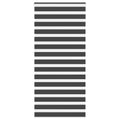 Vidaxl zebra rolgordijn 100x200 cm stofbreedte 95,9 cm zwart