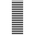 Vidaxl zebra rolgordijn 70x230 cm stofbreedte 65,9 cm zwart
