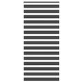 Vidaxl zebra rolgordijn 110x230 cm stofbreedte 105,9 cm zwart