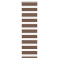 Vidaxl zebra rolgordijn 40x150 cm stofbreedte 35,9 cm polyester bruin