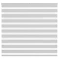 Vidaxl zebra rolgordijn 165x150 cm stofbreedte 160,9 cm lichtgrijs
