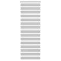 Vidaxl zebra rolgordijn 90x200 cm stofbreedte 85,9 cm lichtgrijs