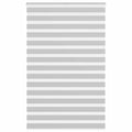 Vidaxl zebra rolgordijn 145x200 cm stofbreedte 140,9 cm lichtgrijs