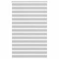 Vidaxl zebra rolgordijn 140x230 cm stofbreedte 135,9 cm lichtgrijs