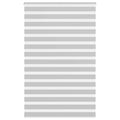 Vidaxl zebra rolgordijn 150x230 cm stofbreedte 145,9 cm lichtgrijs