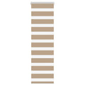 Vidaxl zebrajaloezie 40x100 cm stofbreedte 35,9 cm polyester zandbruin