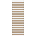 Vidaxl zebra blind 90x200 cm stofbreedte 85,9 cm polyester zandbruin