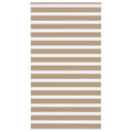 Vidaxl zebra blind 120x200 cm stofbreedte 115,9 cm polyester zandbruin