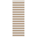 Vidaxl zebra blind 80x230 cm stofbreedte 75,9 cm polyester zandbruin
