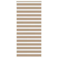 Vidaxl zebra blind 110x230 cm stofbreedte 105,9 cm polyester zandbruin
