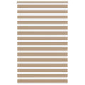 Vidaxl zebra blind 140x230 cm stofbreedte 135,9 cm polyester zandbruin