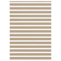 Vidaxl zebra blind 165x230 cm stofbreedte 160,9 cm polyester zandbruin