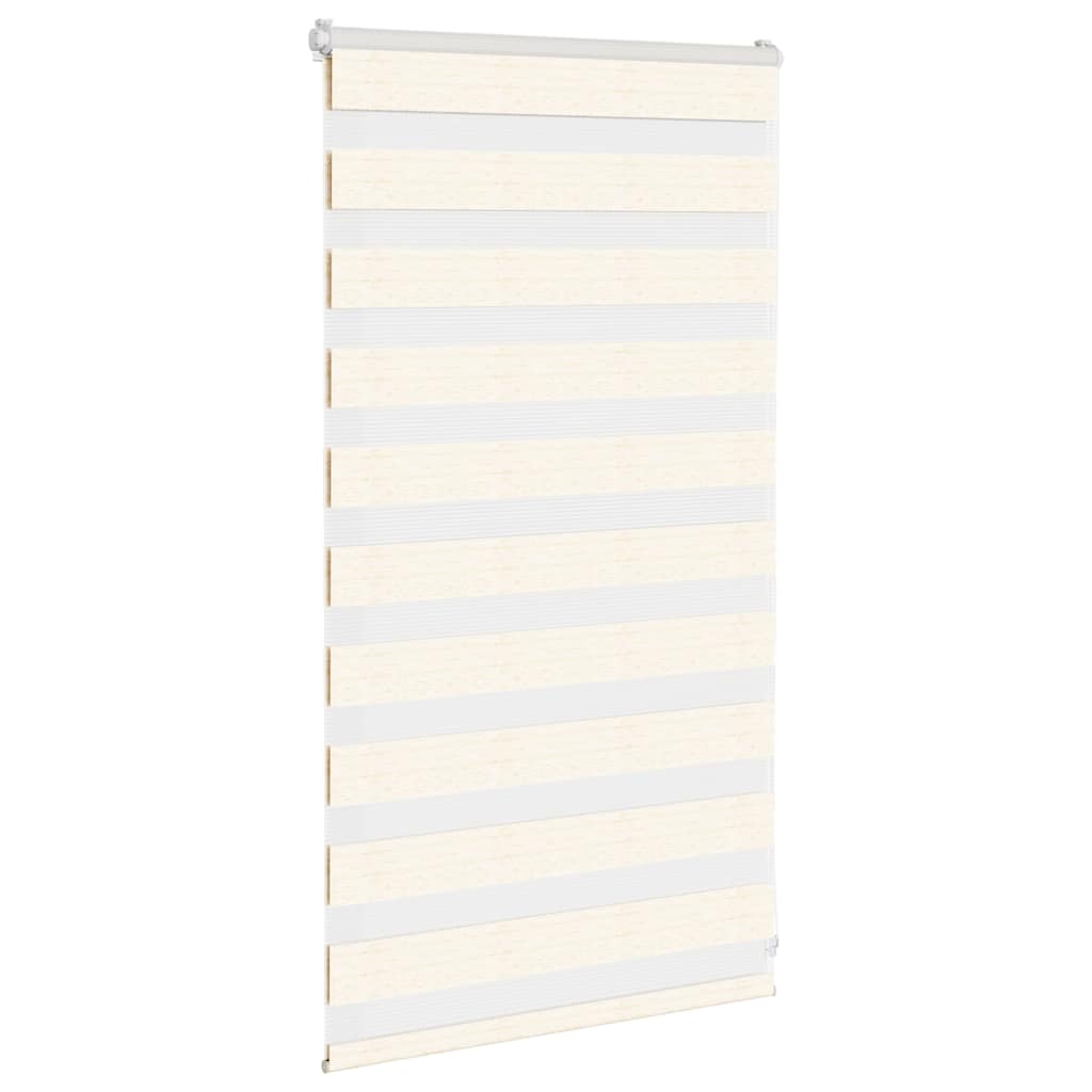 Vidaxl zebra rolgordijn 75x100 cm stofbreedte 70,9 cm marmerbeige