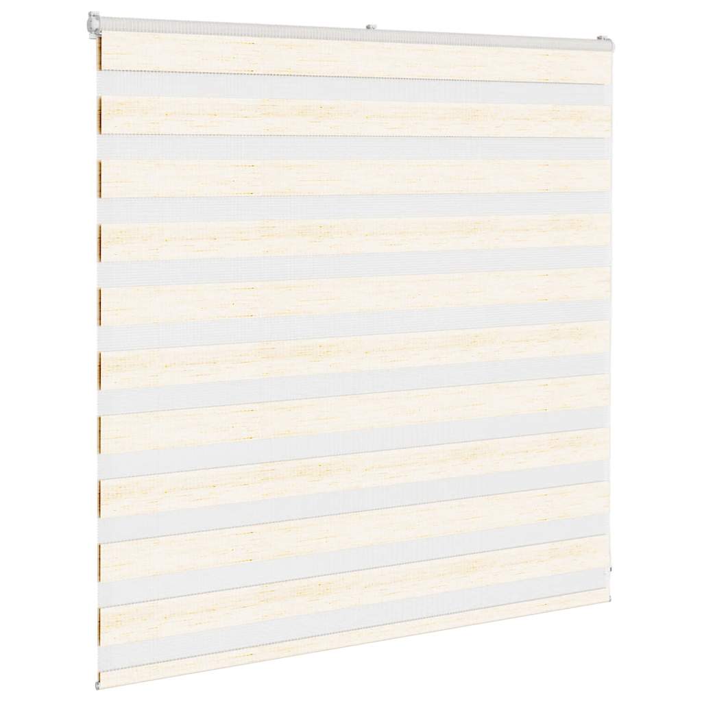 VidaXL Zebra-Rollo 145 x 100 cm, Stoffbreite 140,9 cm, Marmorbeige