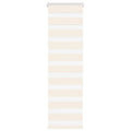 Vidaxl zebra blind 50x150 cm stofbreedte 55,9 cm polyester marmerbeige