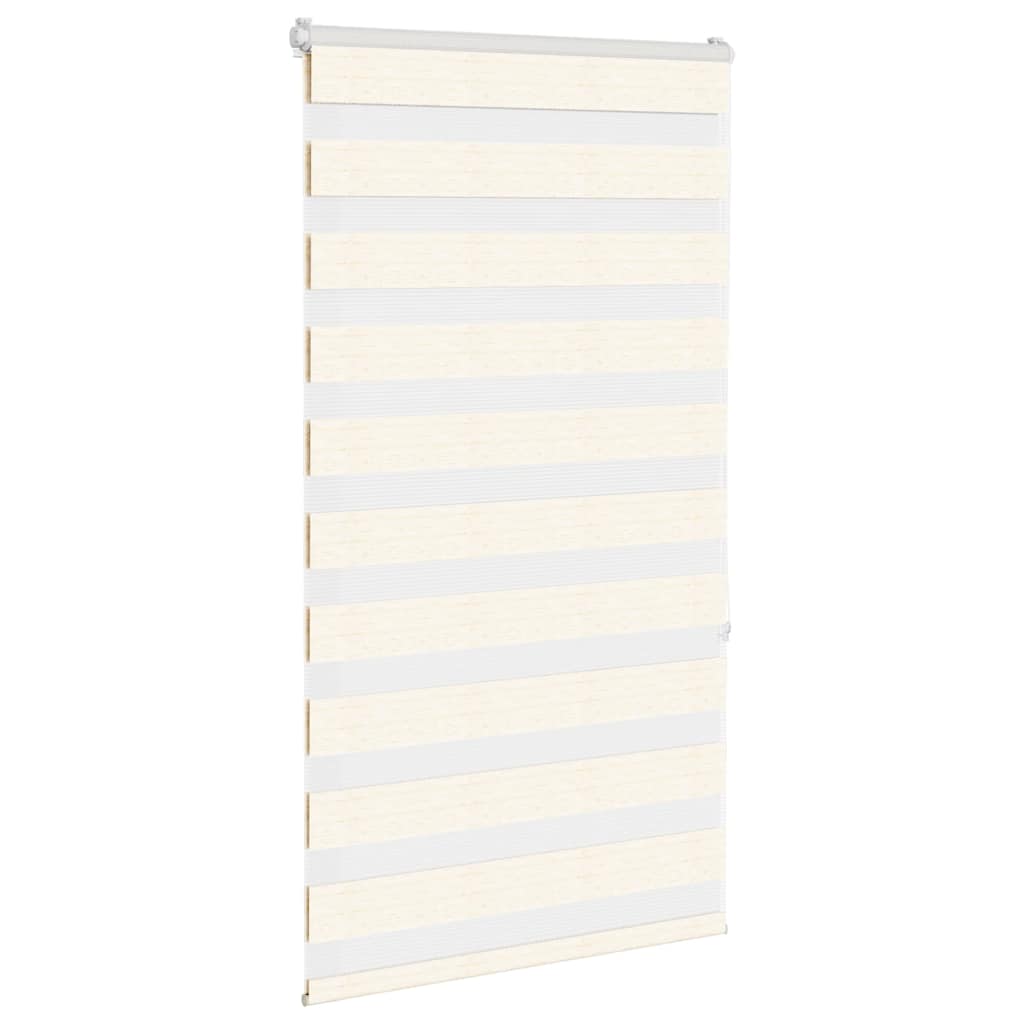 VidaXL Zebra-Rollo 75 x 150 cm, Stoffbreite 70,9 cm, Marmorbeige