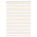 Vidaxl zebra rolgordijn 110x150 cm stofbreedte 105,9 cm marmerbeige
