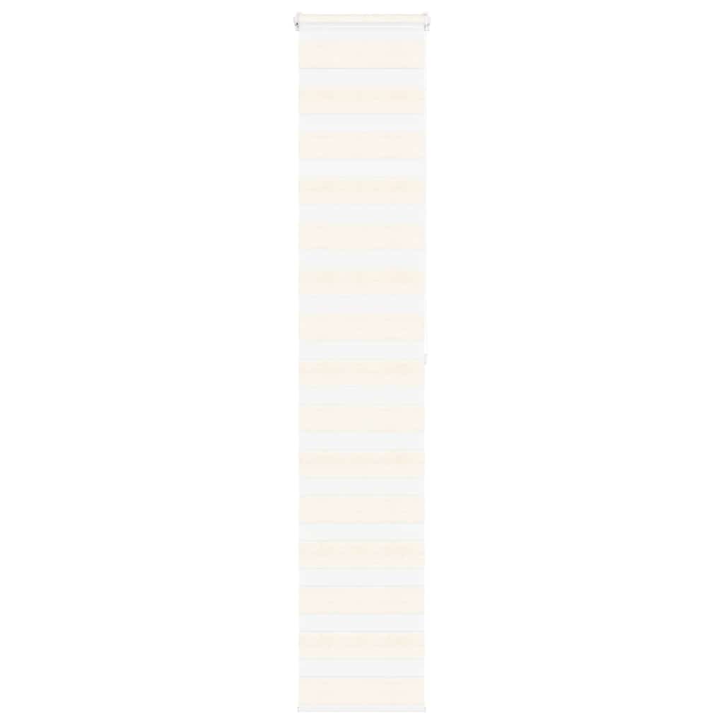 VidaXL Zebra-Rollo 45 x 200 cm, Stoffbreite 40,9 cm, Marmorbeige