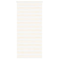 Vidaxl zebra rolgordijn 100x200 cm stofbreedte 95,9 cm marmerbeige
