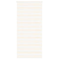 Vidaxl zebra rolgordijn 115x200 cm stofbreedte 110,9 cm marmerbeige