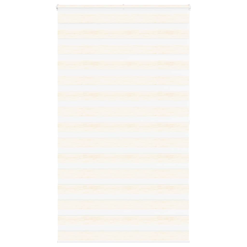 VidaXL Zebra-Rollo 125 x 200 cm, Stoffbreite 120,9 cm, Marmorbeige