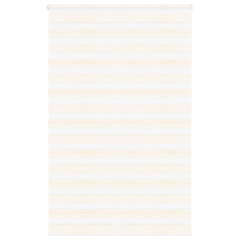 VidaXL Zebra-Rollo 145 x 200 cm, Staubbreite 140,9 cm, Marmorbeige