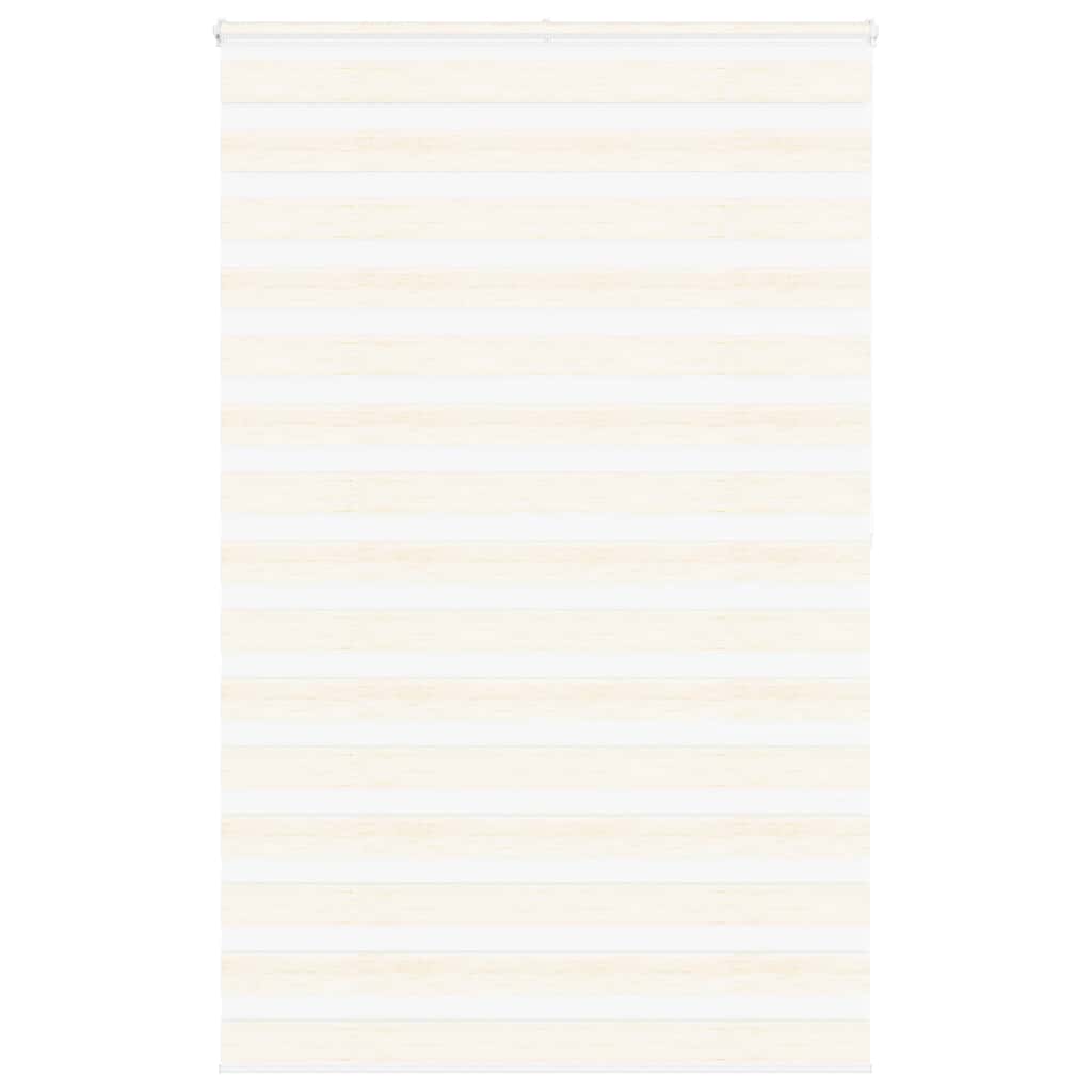 VidaXL Zebra-Rollo 150 x 200 cm, Staubbreite 145,9 cm, Marmorbeige