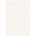 VidaXL Zebra-Rollo 165 x 200 cm, Staubbreite 160,9 cm, Marmorbeige