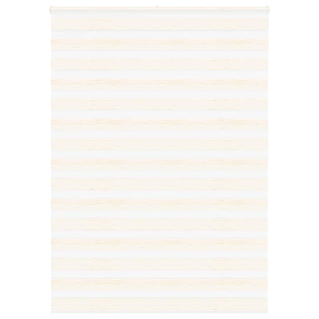 VidaXL Zebra-Rollo 165 x 200 cm, Staubbreite 160,9 cm, Marmorbeige