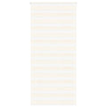Vidaxl zebra rolgordijn 110x230 cm stofbreedte 105,9 cm marmerbeige