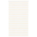 Vidaxl zebra rolgordijn 120x230 cm stofbreedte 115,9 cm marmerbeige