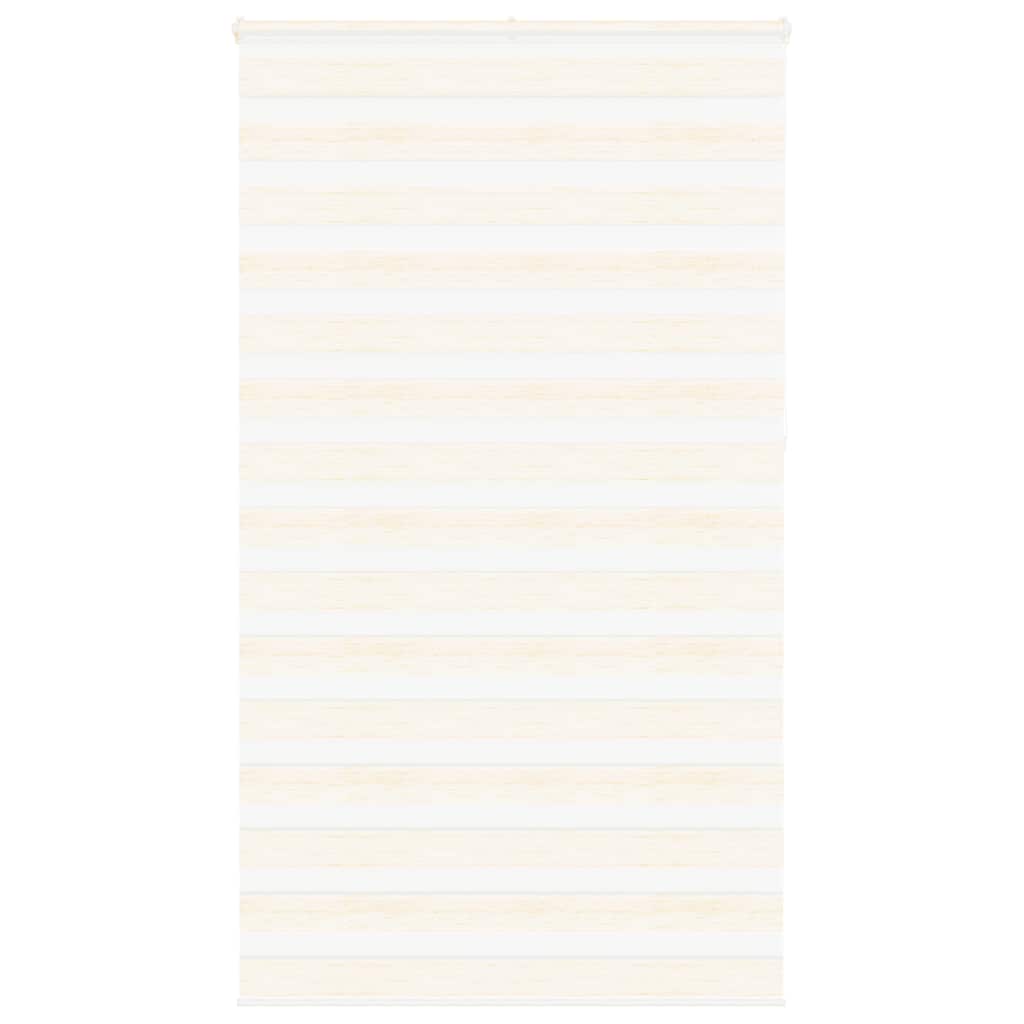 Vidaxl zebra rolgordijn 135x230 cm stofbreedte 130,9 cm marmerbeige