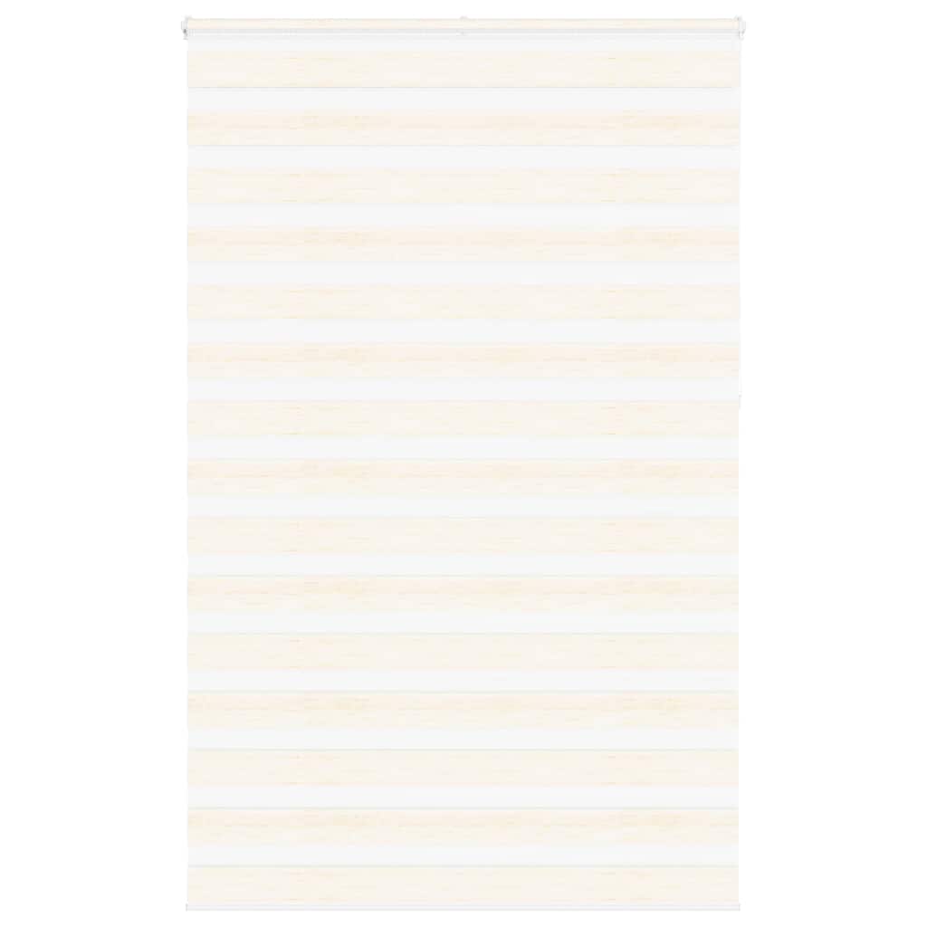 VidaXL Zebra-Rollo 140 x 230 cm, Stoffbreite 135,9 cm, Marmorbeige
