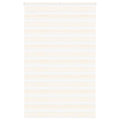 Vidaxl zebra blind 145x230cm stofbreedte 140,9cm polyester marmerbeige
