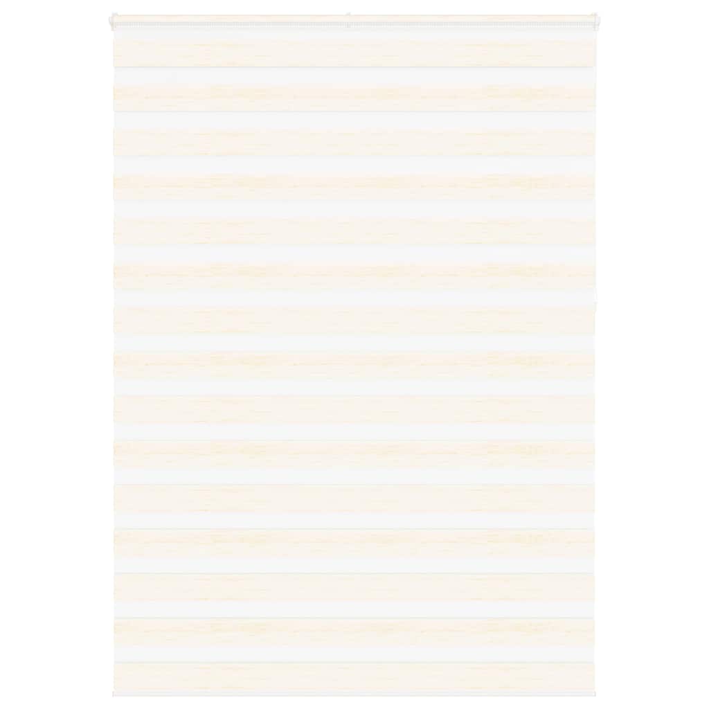 VidaXL Zebra-Rollo 155 x 230 cm, Stoffbreite 150,9 cm, Marmorbeige
