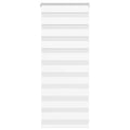 Vidaxl zebra rolgordijn 55x100 cm stofbreedte 50,9 cm polyester wit