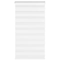 Vidaxl zebra blind 70x100 cm stofbreedte 65,9 cm polyester wit