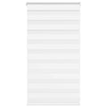 Vidaxl zebra blind 90x100 cm stofbreedte 85,9 cm polyester wit