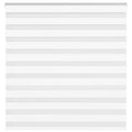 Vidaxl zebra blind 140x100 cm stofbreedte 135,9 cm polyester wit