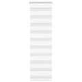 Vidaxl zebra rolgordijn 40x150 cm stofbreedte 35,9 cm polyester wit