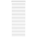 Vidaxl zebra rolgordijn 55x150 cm stofbreedte 50,9 cm polyester wit