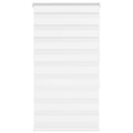 Vidaxl zebra blind 70x150 cm stofbreedte 65,9 cm polyester wit