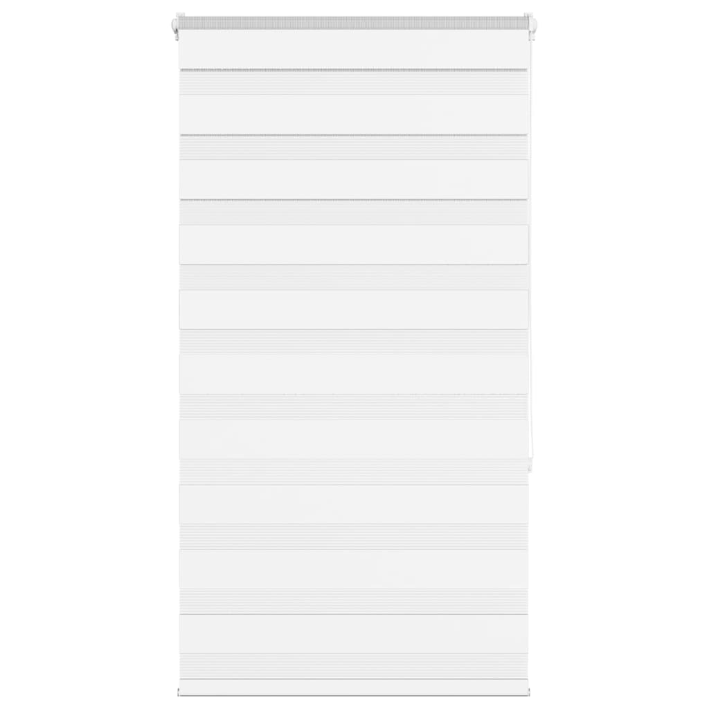 Vidaxl zebra blind 70x150 cm stofbreedte 65,9 cm polyester wit