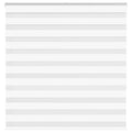 Vidaxl zebra rolgordijn 145x150 cm stofbreedte 140,9cm polyester wit