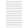 Vidaxl zebra rolgordijn 150x200 cm stofbreedte 145,9cm polyester wit
